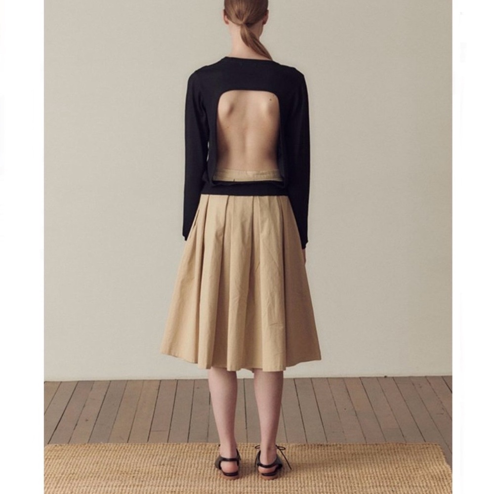 Hidden Forest Market Backless Knit Top - Picture 5 of 11
